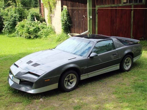 Pontiac Firebird со светлой отделкой нижней части кузова